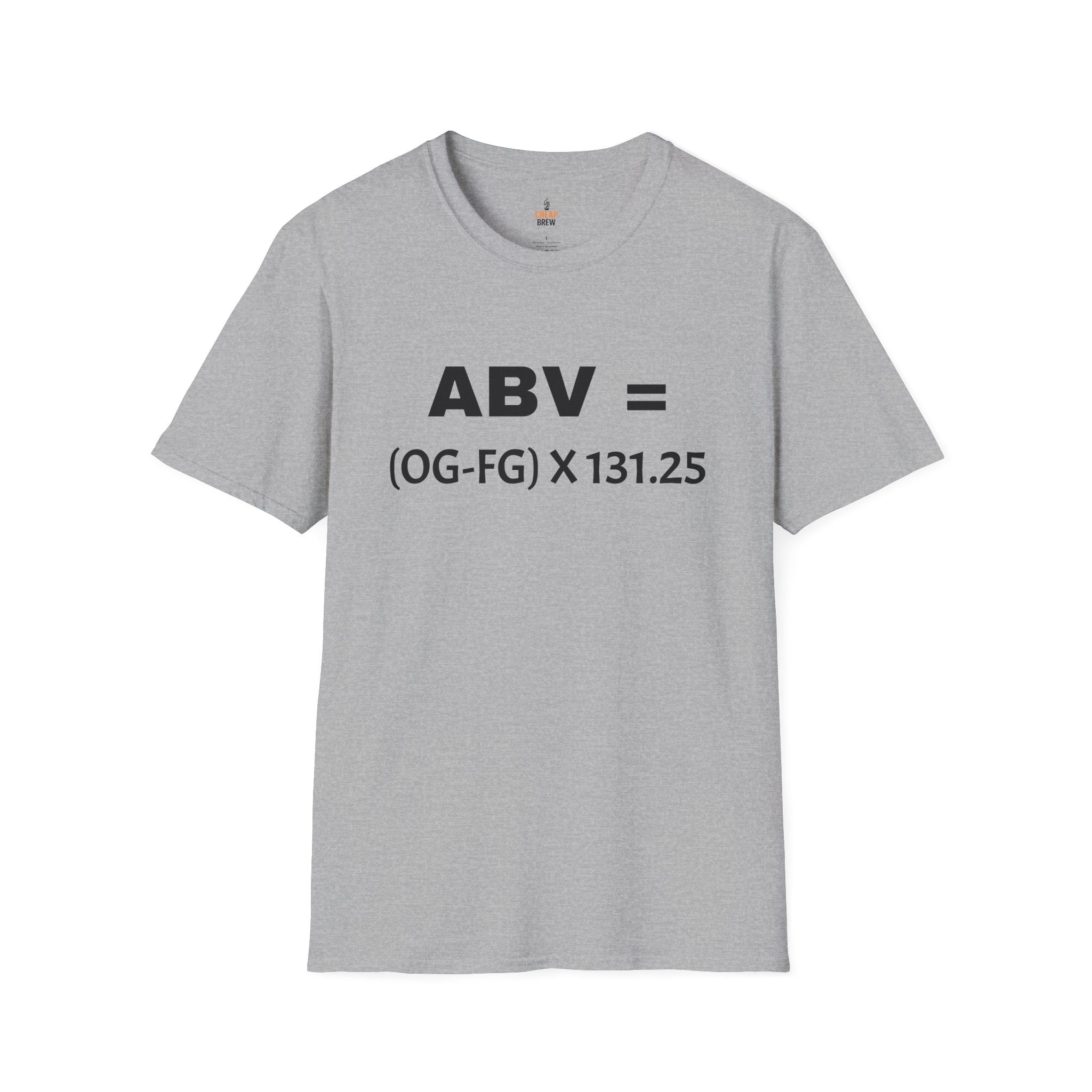 Homebrew University ABV Formula T-Shirt