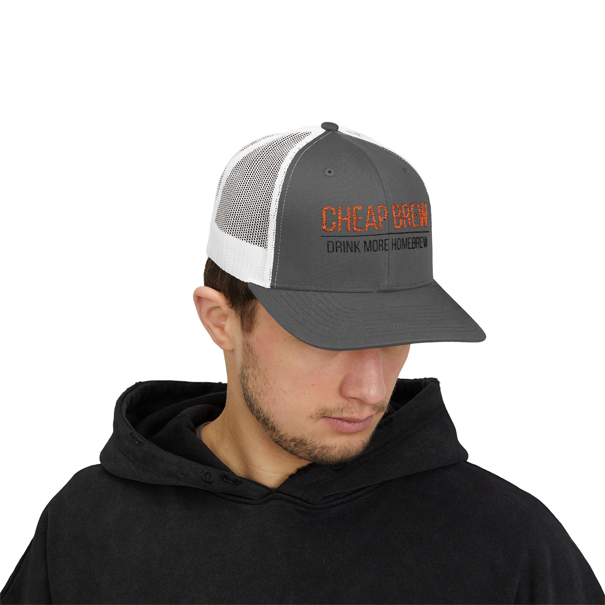 Cheap Brew Snapback Trucker Cap
