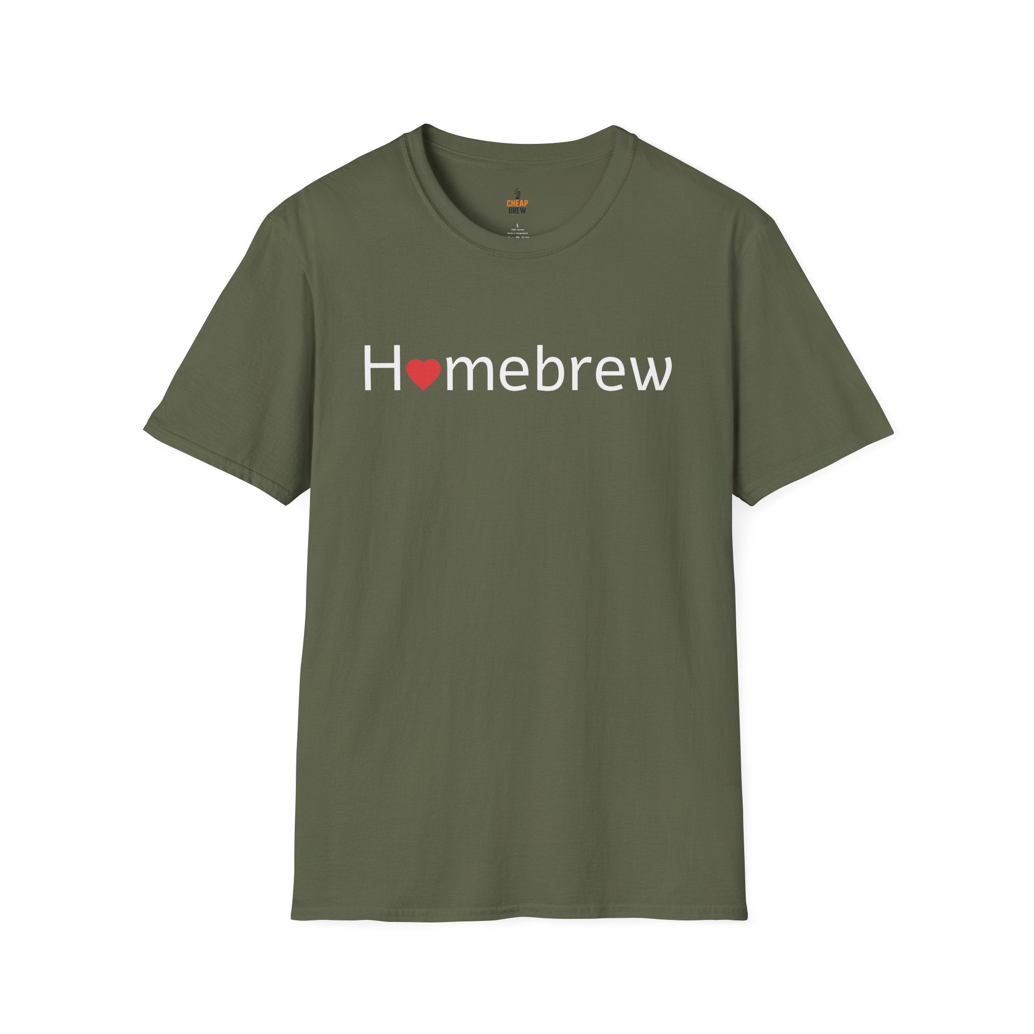 Homebrew Heart Softstyle T-Shirt