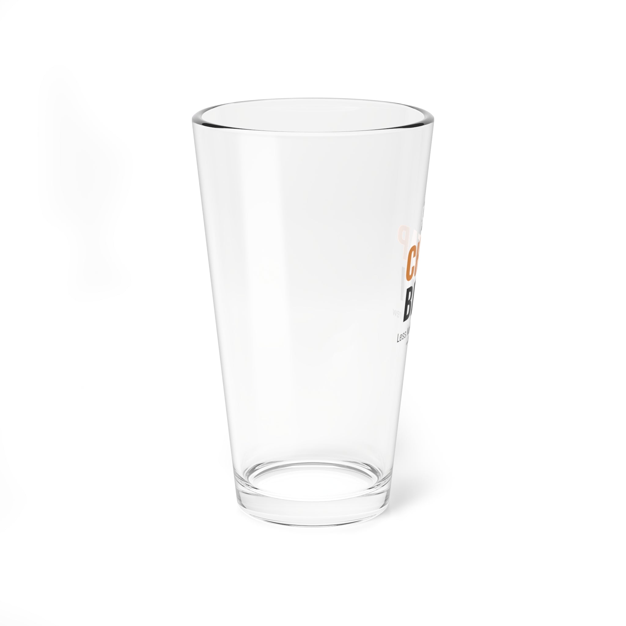 Classic Cheap Brew 16oz Glass
