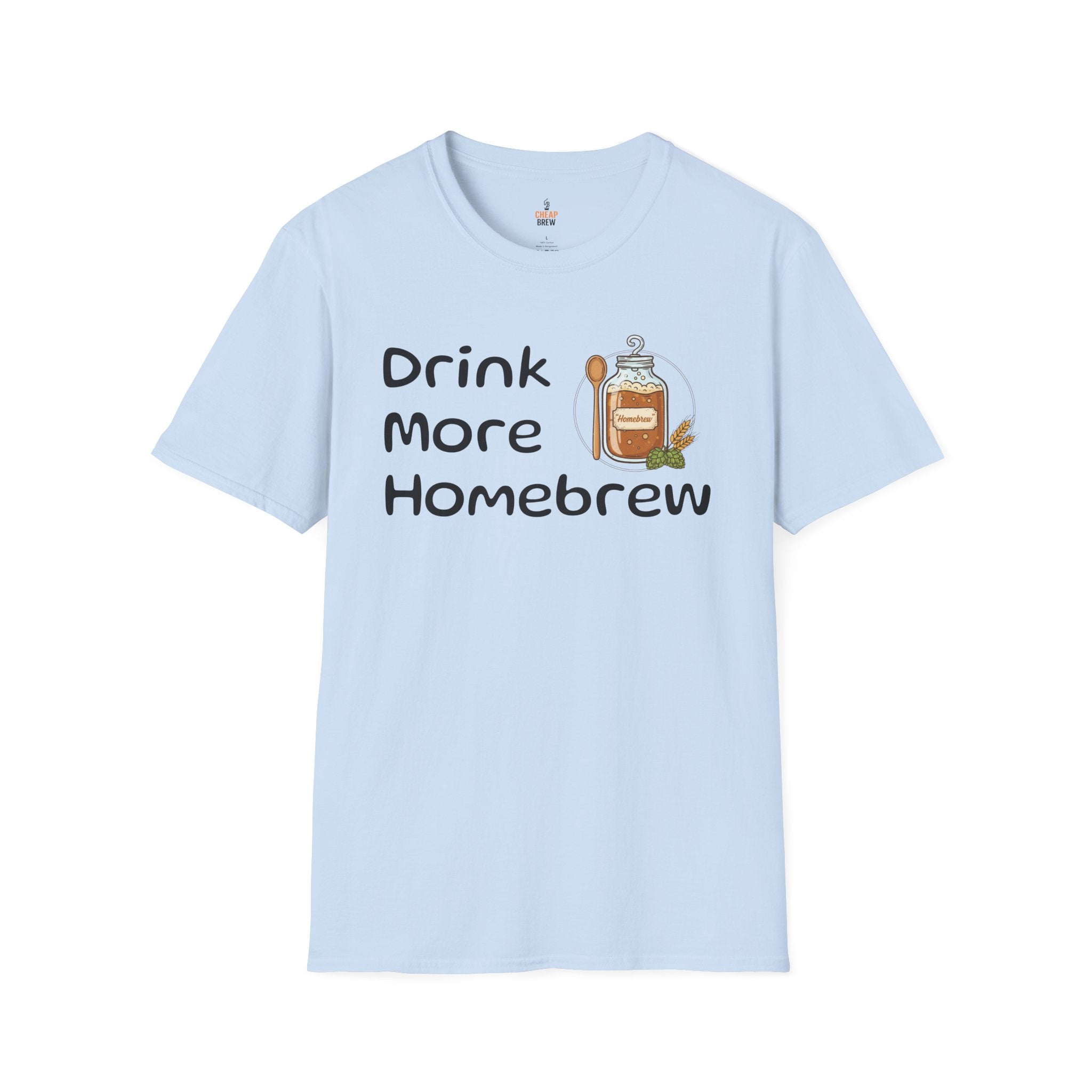 Drink More Homebrw Softstyle T-Shirt