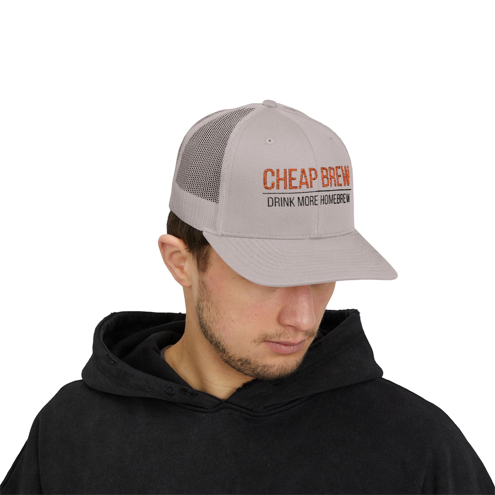 Cheap Brew Snapback Trucker Cap