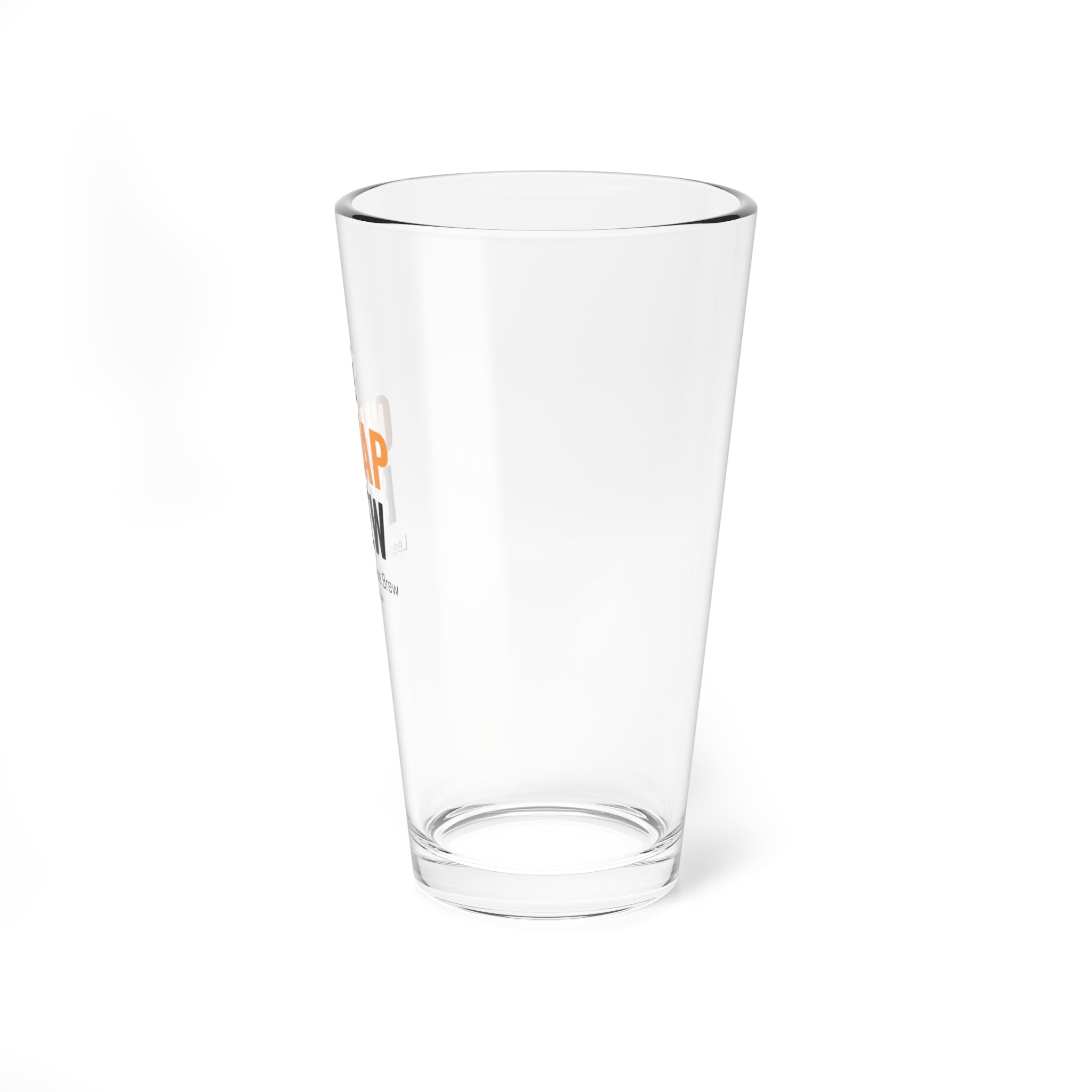 Classic Cheap Brew 16oz Glass