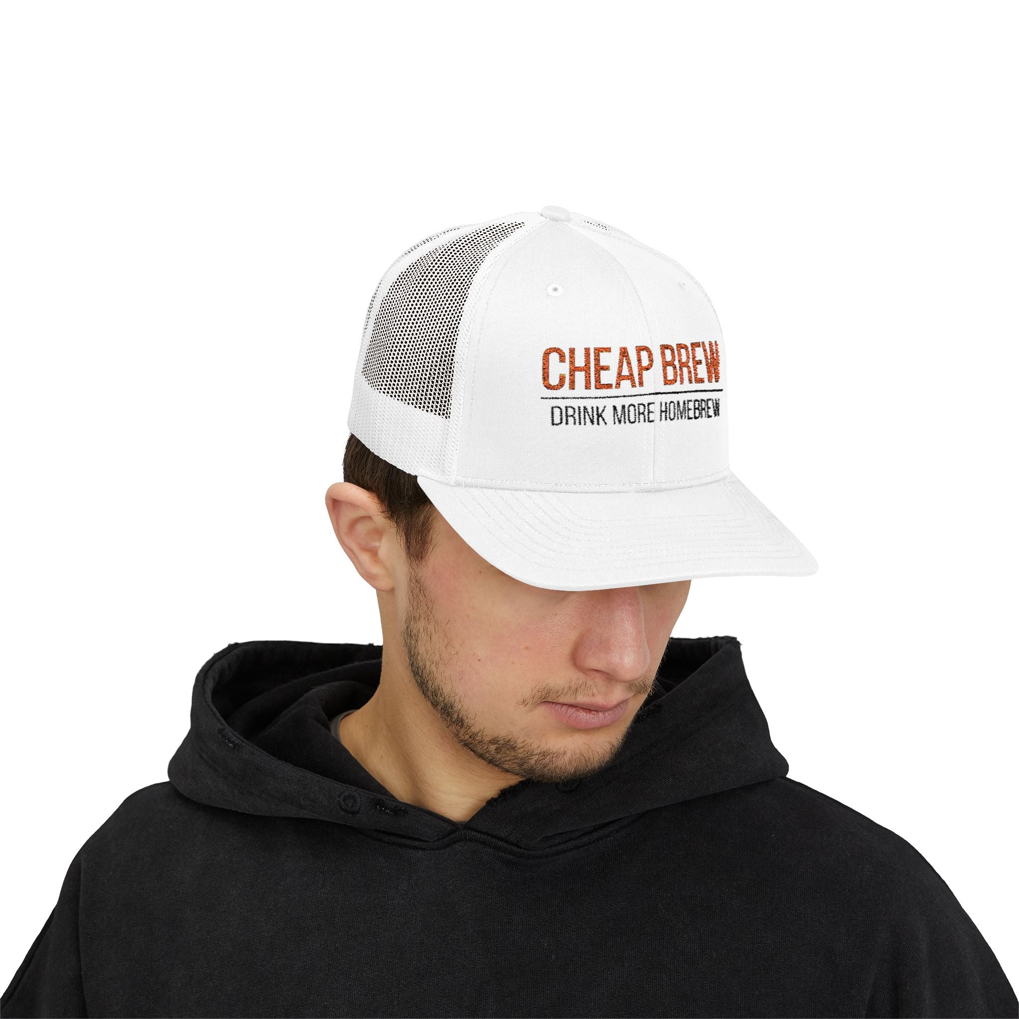 Cheap Brew Snapback Trucker Cap