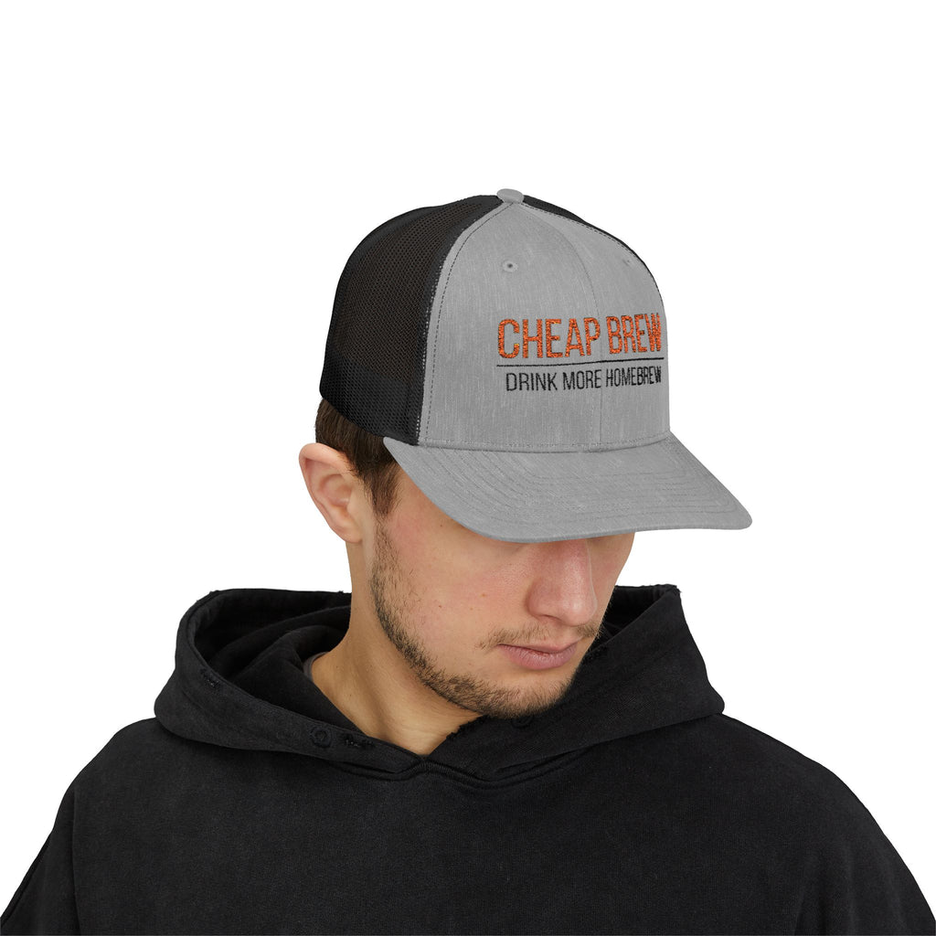 Cheap Brew Snapback Trucker Cap