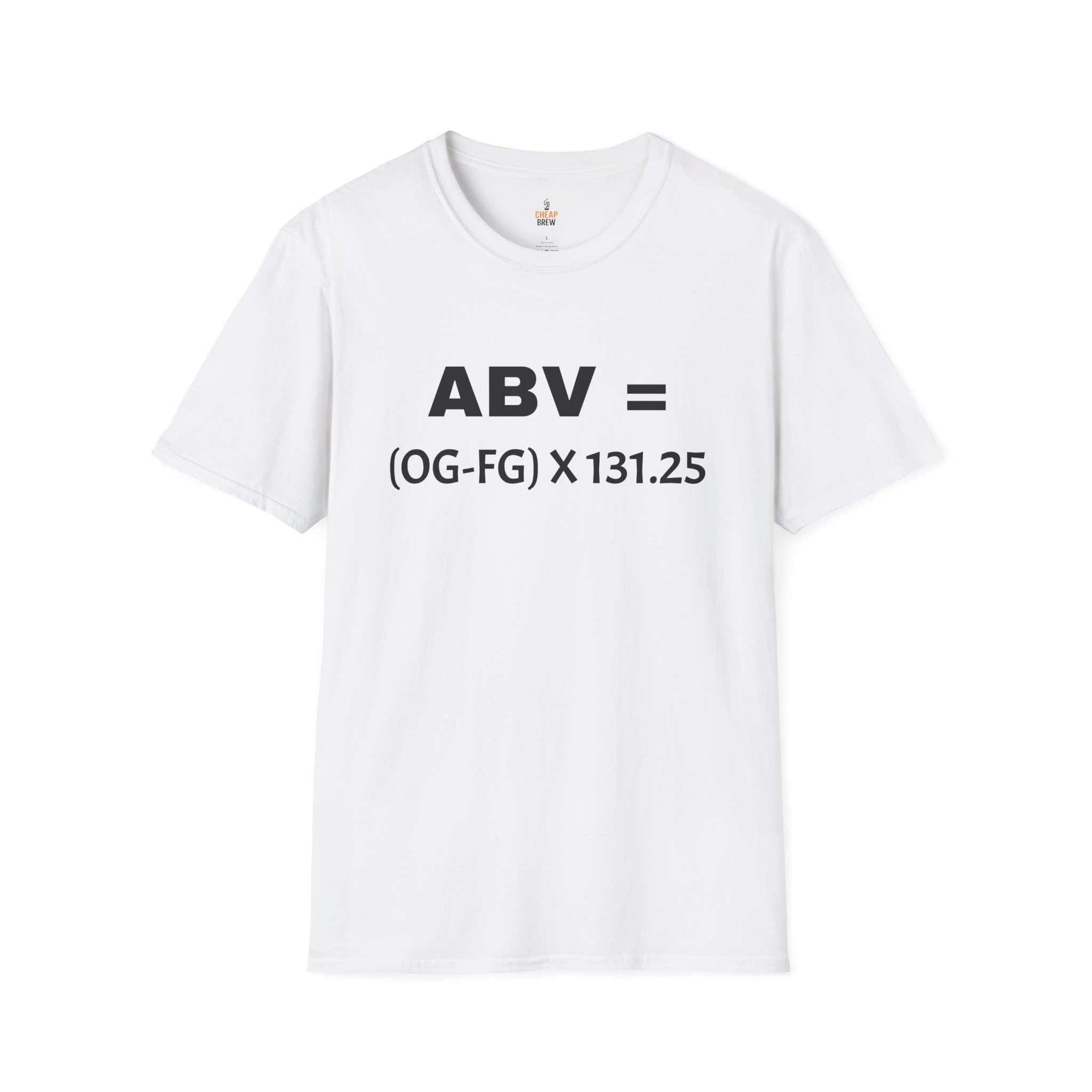 Homebrew University ABV Formula T-Shirt