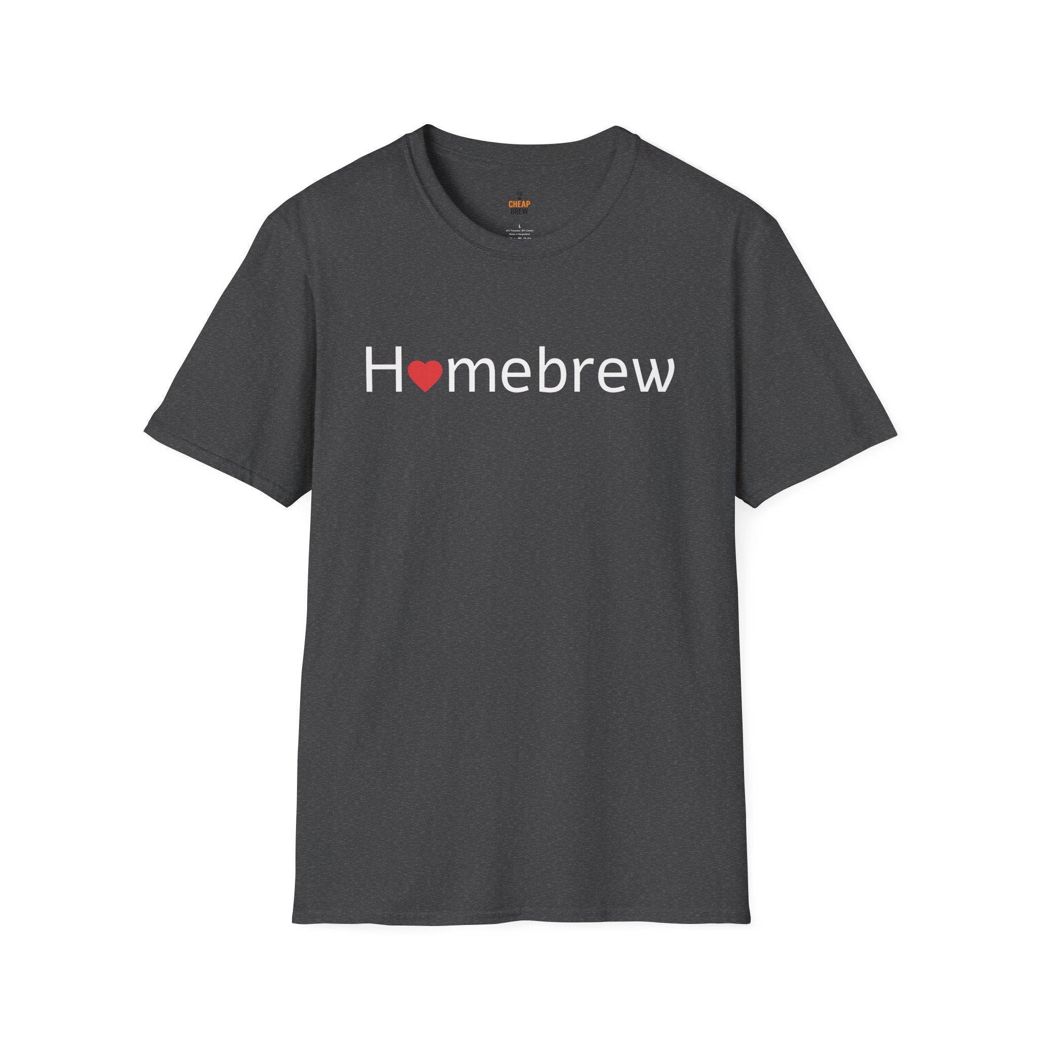 Homebrew Heart Softstyle T-Shirt
