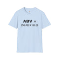 Homebrew University ABV Formula T-Shirt
