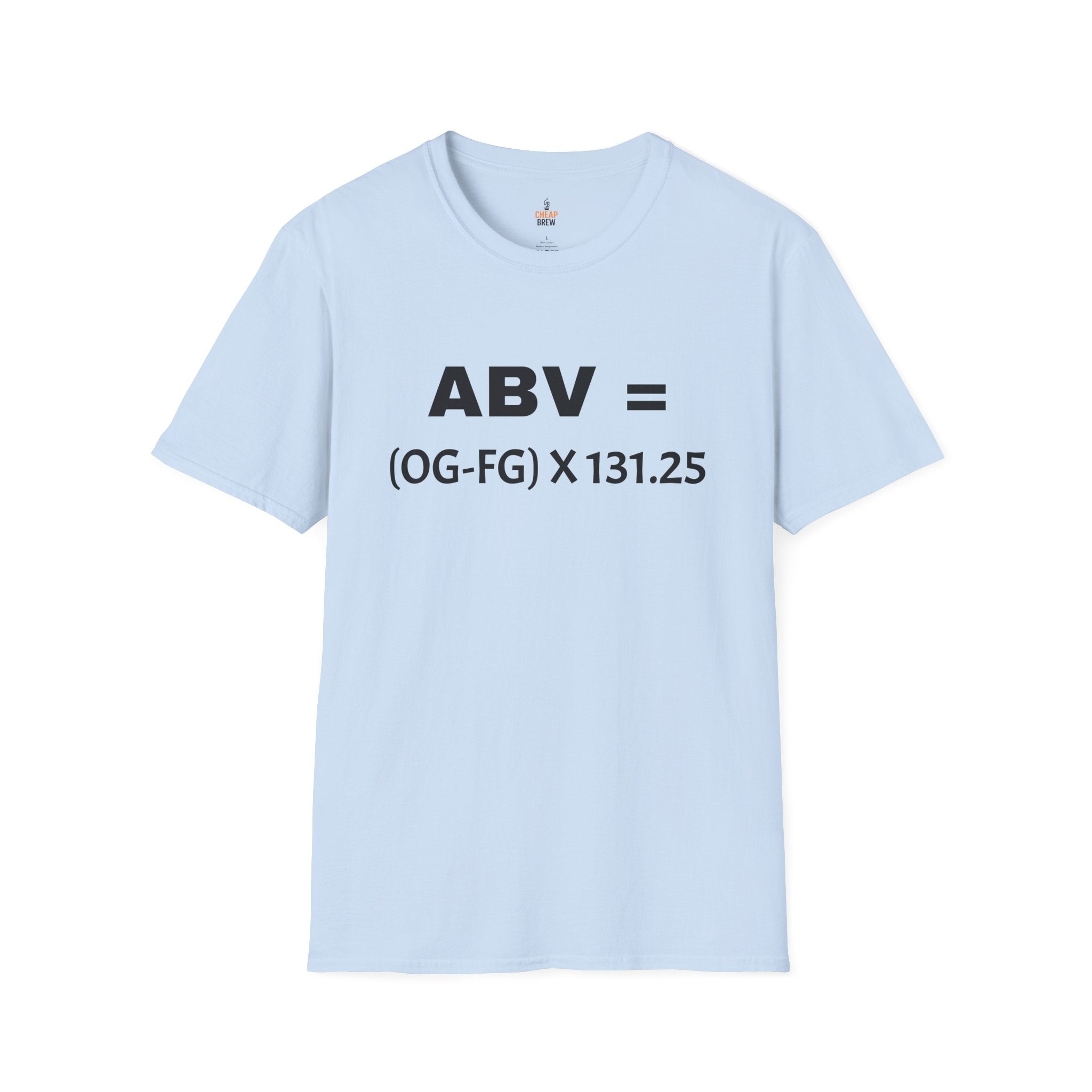 Homebrew University ABV Formula T-Shirt