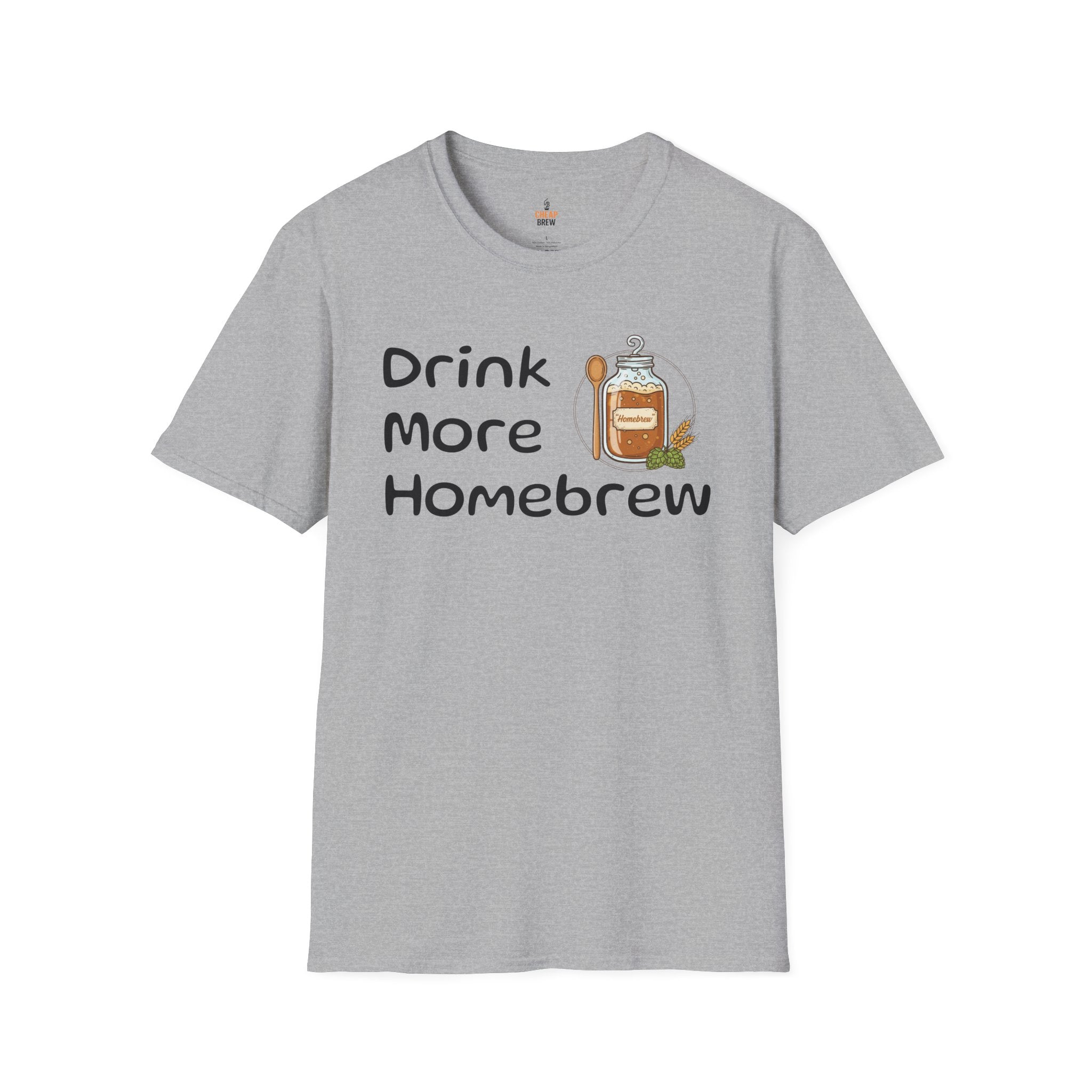 Drink More Homebrw Softstyle T-Shirt