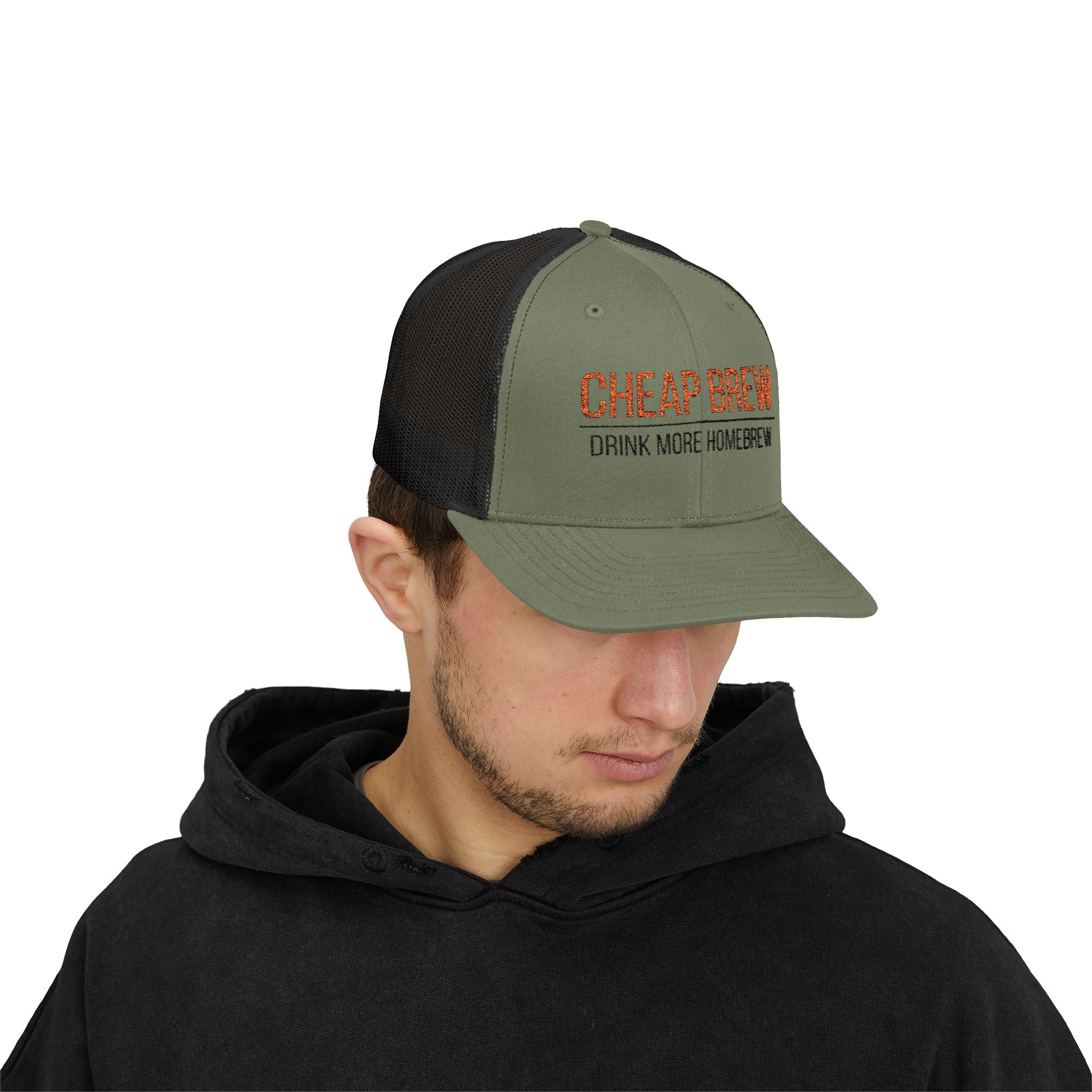 Cheap Brew Snapback Trucker Cap
