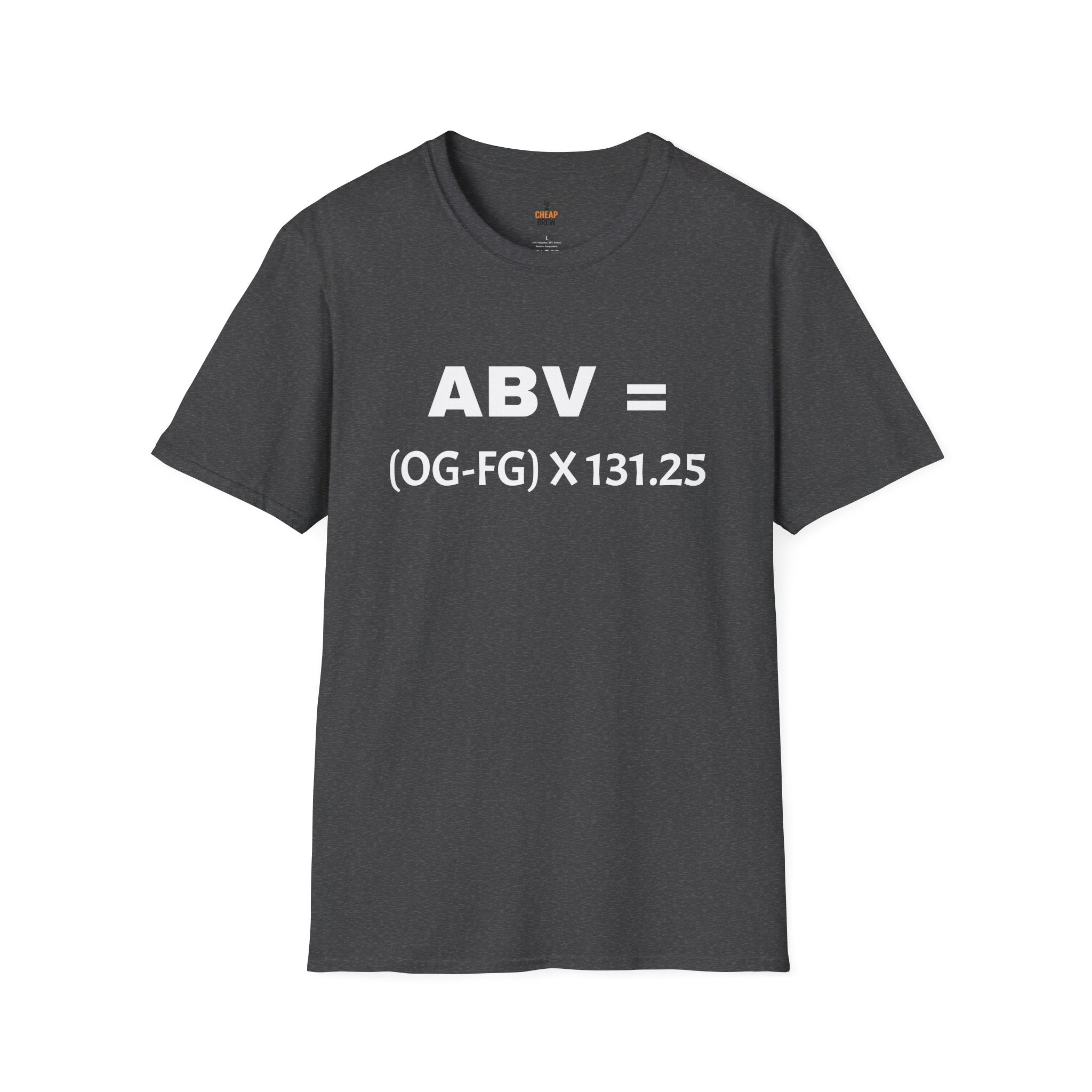 Homebrew University ABV Formula T-Shirt