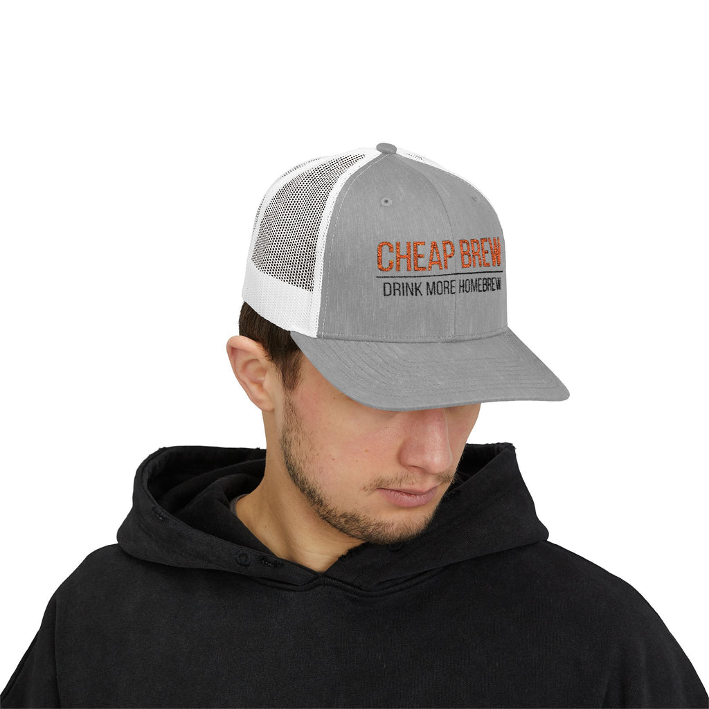 Cheap Brew Snapback Trucker Cap